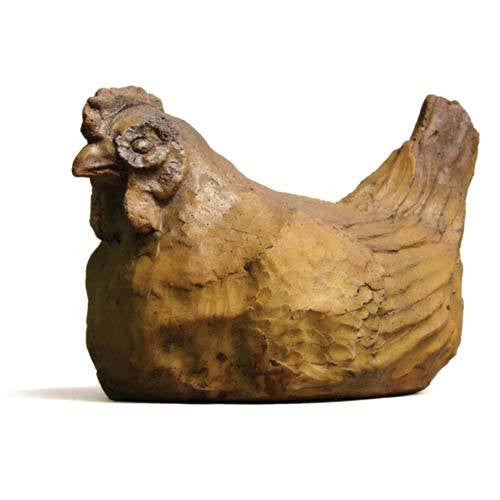 Hen 7" Garden Animal Statue - XoticBrands Home Decor