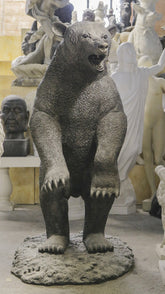 Standing Ferocious Bear Animal Sculpture, Home Decor, XoticBrands, XoticBrands Home Decor
