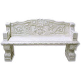 Greenman Grand Bench 33 Sculpture - Garden, Garden, XoticBrands, XoticBrands Home Decor