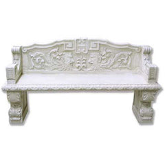 Greenman Grand Bench 33 Sculpture - Garden, Garden, XoticBrands, XoticBrands Home Decor