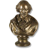 Shakespeare 18 Cold Cast Brz - Writers & Poets Busts - XoticBrands Home Decor