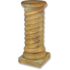 Twisted Pedestal 26 H - Pedestal Sculpture - XoticBrands Home Decor