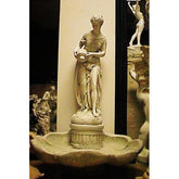 Adrienne /Italian Shell Fount Garden Sculpture, Home Decor, XoticBrands, XoticBrands Home Decor