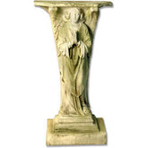 Devotion Angel Pray Ped. 38 Animal Angel Sculpture, Home Decor, XoticBrands, XoticBrands Home Decor