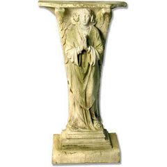 Devotion Angel Pray Ped. 38 Animal Angel Sculpture, Home Decor, XoticBrands, XoticBrands Home Decor