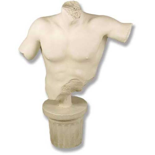Torso Of Destafano 38 H - Greek & Roman Classical Sculpture - XoticBrands Home Decor