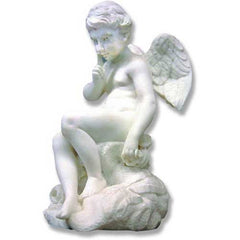 Mischievous Cupid 7 Garden Angel Statue - XoticBrands Home Decor