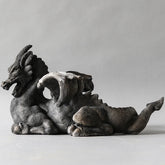 Last Dragon Animal Gargoyles Sculpture, Home Decor, XoticBrands, XoticBrands Home Decor
