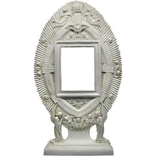 Picture Shrine 68"H Religious Sculpture - XoticBrands Home Decor