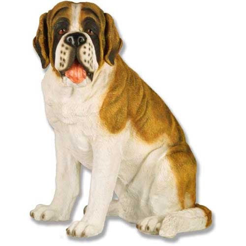 Saint Bernard 24 Garden Animal Statue - XoticBrands Home Decor