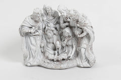 Centered Nativity 10 Animal Religious Sculpture, Religious Decor, XoticBrands, XoticBrands Home Decor