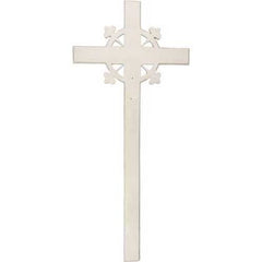 Cross & Gingerbread Wall 58 Religious Sculpture - Religious - XoticBrands Home Decor