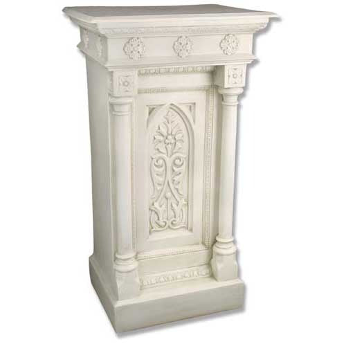 Double Pillar Pedestal 44 - Pedestal Sculpture - XoticBrands Home Decor