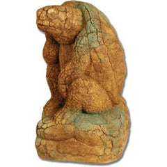 Cracked Up Turtle 12 15 Garden Animal Statue - XoticBrands Home Decor