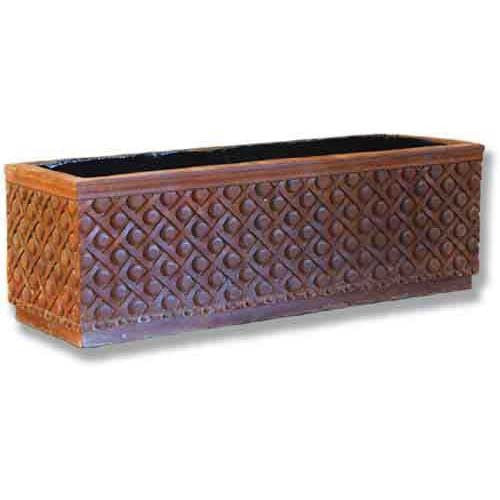 Button Window Box 9 H (R) Garden Planter - XoticBrands Home Decor