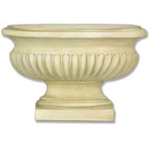 Oval Flute Vase 9 Sculpture - Garden, Garden, XoticBrands, XoticBrands Home Decor