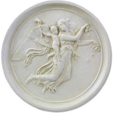 Angel Roundel-Day Garden Angel Statue - XoticBrands Home Decor