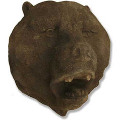 N/A Trophy Bear Head 19 Animal Sculpture, Home Decor, XoticBrands, XoticBrands Home Decor