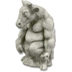 Minotaur 16 Garden Animal Statue - XoticBrands Home Decor