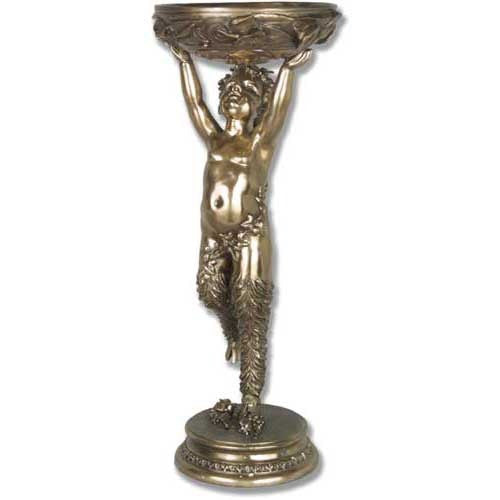 Pan Planter Cast Bronze 31 Garden Planter - XoticBrands Home Decor