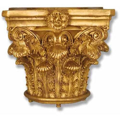 Corinthian Round Planter Garden Planter - XoticBrands Home Decor
