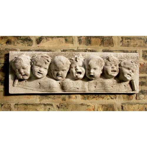 Seven Notes 28 W Back Filled Animal Classical Sculpture, Home Decor, XoticBrands, XoticBrands Home Decor