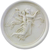Angel Roundel-Day Garden Angel Statue - XoticBrands Home Decor