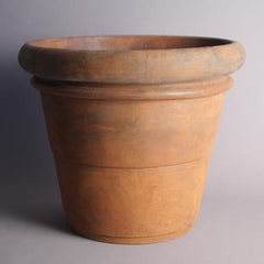 16 Rolled Rim 13 H (R) Garden Planter - XoticBrands Home Decor