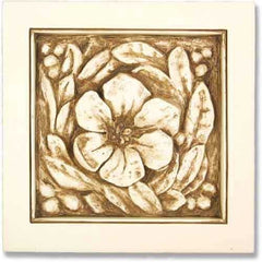 Morning Glory Remnant With Frame Wall Decor - XoticBrands Home Decor