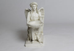 Angel With Dish 19 Garden Angel Statue - XoticBrands Home Decor