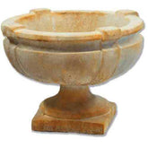 Smooth Strap Urn 15 Architectural Sculpture, Home Decor, XoticBrands, XoticBrands Home Decor