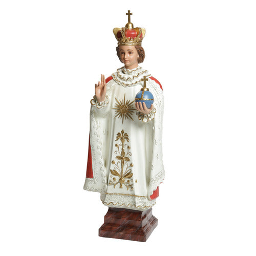 Infant Of Prague 41 H Animal Religious Sculpture, Religious Decor, XoticBrands, XoticBrands Home Decor