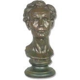 LINCOLN CLASSIC BUST 20"H Sculpture - Busts, Busts, XoticBrands, XoticBrands Home Decor