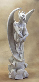 Cliff Sitter By Warsin 25 - Gargoyles Gargoyles - XoticBrands Home Decor