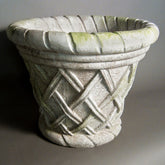 20 Basket Weave 15 H Animal Planters Sculpture, Home Decor, XoticBrands, XoticBrands Home Decor