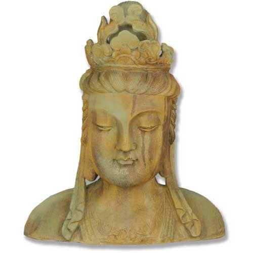 Chinese Goddess Bust 27 - Asian/Eastern Display - XoticBrands Home Decor