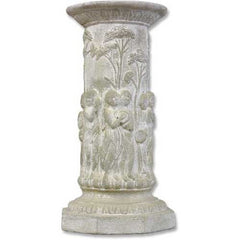 Musical Cherubs Pedestal 22 - Pedestal Sculpture - XoticBrands Home Decor