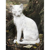 Cat Waiting 13 Animal Sculpture, Home Decor, XoticBrands, XoticBrands Home Decor