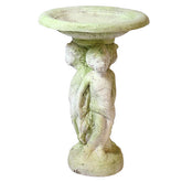 Three Cherubs W/Bowl Angel Sculpture, Home Decor, XoticBrands, XoticBrands Home Decor