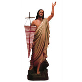 Resurrection Christ no flag included 48" Animal Religious Sculpture, Religious Decor, XoticBrands, XoticBrands Home Decor