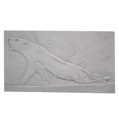 Assyrian Dying Lioness Animal Sculpture, Home Decor, XoticBrands, XoticBrands Home Decor