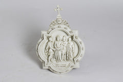 Chapel Wall Plaque Station #10 Religious Sculpture, Religious Decor, XoticBrands, XoticBrands Home Decor