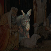 DONKEY FOR LIFESIZE SET 64"H Animal Religious Sculpture, Religious Decor, XoticBrands, XoticBrands Home Decor