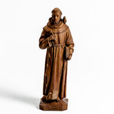 St. Francis With Birds Religious Sculpture - XoticBrands Home Decor