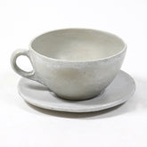 Coffee Cup On Saucer Animal Display Sculpture, Home Decor, XoticBrands, XoticBrands Home Decor