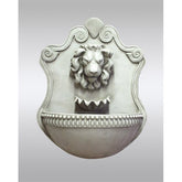Lion & Shell Wall Fountain Animal Seasonal Sculpture, Home Decor, XoticBrands, XoticBrands Home Decor