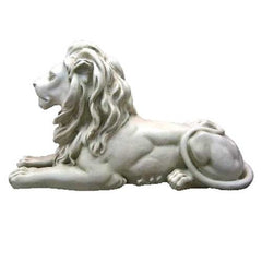 Lion Sitting With Pride 21 Garden Animal Statue - XoticBrands Home Decor