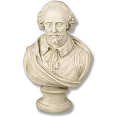 Shakespeare Med 18 H - Writers & Poets Busts - XoticBrands Home Decor