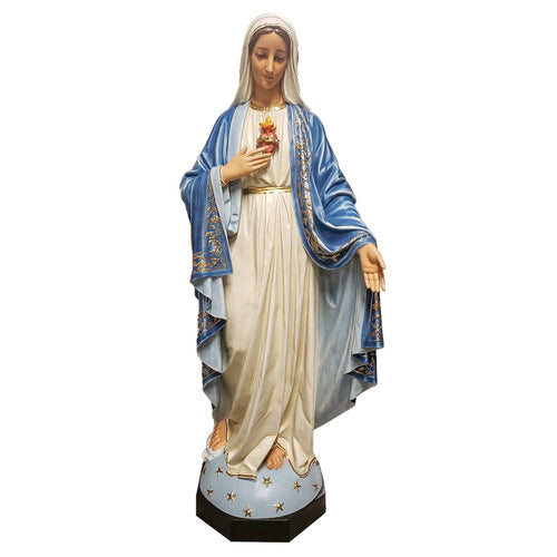 Mary W/ One Hand Outstretched 65 Animal Religious Sculpture, Religious Decor, XoticBrands, XoticBrands Home Decor