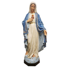 Mary W/ One Hand Outstretched 65 Animal Religious Sculpture, Religious Decor, XoticBrands, XoticBrands Home Decor